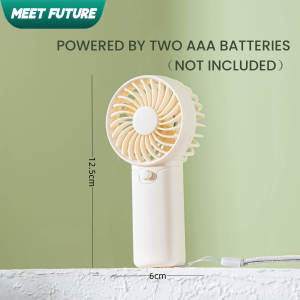 Nâng Cấp chạy bằng pin AAA Trên Fan Xách Tay Fan 1 Tốc Độ 5 Yên Tĩnh Bóng Màu quạt nhỏ Cho nhỏ cho học sinh Fan Quạt cầm tay Học Trẻ Em
