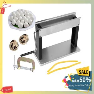 Máy bóc trứng cút - Lột vỏ trứng cút