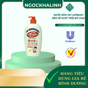 Nước rửa tay Lifebuoy bảo vệ vượt trội đỏ chai 450g