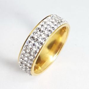 Cincin palladium titanium berlian xuping wanita CXB491