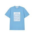 Umbro Umbro เสื้อยืดแขนสั้นพิมพ์ลายเสื้อยืดฟุตบอลโลกแบบอังกฤษ. 