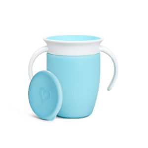 Infantino | Munchkin Miracle® 360° Trainer Cup - 7oz with Lid (Voted Best Baby Sippy Cup)