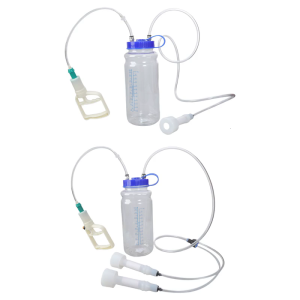 Portable Goat Milking Machine Breast Pumps Hand Vacuum Plastic Sheep for Small Farm