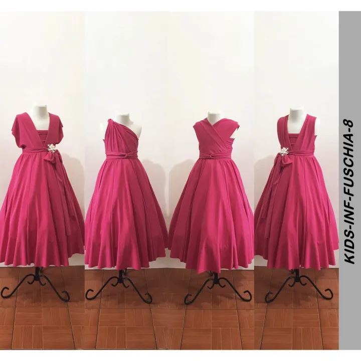 Fuschia pink infinity dress on sale