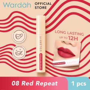 Wardah Colorfit Last All Day Lip Paint 4 gr - Tahan Lama dan Transferproof