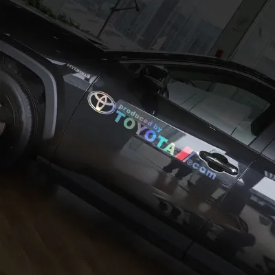 Tem dán cửa xe ô tô Toyota 02