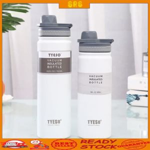 Free Gift Bag Tyeso Tumbler With Handle 530ml/750ml Keep Hot And Cold 304 Stainless Steel Double Layer Insulated Thermos Flask Water Bottle Botol Air 保温瓶保温杯