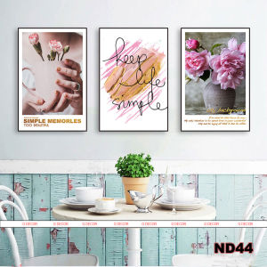 Tranh treo tường canvas khung gỗ 3 bức phong cách hiện đại Bắc Âu tranh phong cảnh trang trí phòng khách phòng ngủ phòng ăn 289