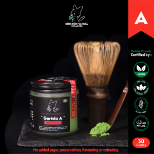 KŌN-KŌN MATCHĀ | Matcha Ceremonial Grade A | 100% Pure Matcha Powder | 30g