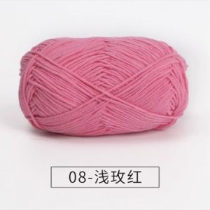 [SG instock] 4-ply milk cotton high quality #2 yarn crochet knitting wool 73 colours xuefeier mengwawa 雪妃尔萌娃娃4股毛线2号