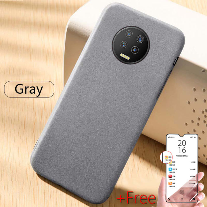 Free Tempered Glass) Biruiqu For Infinix Note Note Lite Anti