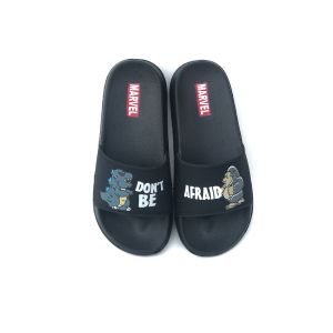 Sandal Anak Laki-Laki Perempuan Motif Dino Blue Bahan Ringan Empuk
