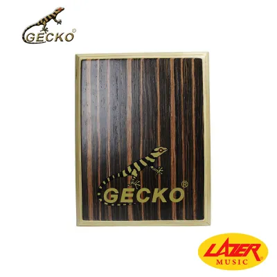 GECKO PAD-1 Birch and Veined Ebony Portable Cajon Drum (PAD-1)