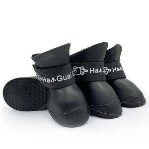4Pcs Pet WaterProof Rainshoe Anti-slip Rubber Boot For Small Medium Large Dogs Cats Outdoor Shoe Pet Accessories
