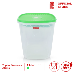 PACIFIC Alexis Sealware Segi Toples Plastik Food Container Wadah Makanan 6 L