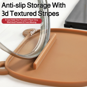 Organizer High Temperature Resistance Silicone Storage Pad Stain Barrier and Anti-slip Stability
