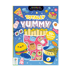 Totally Iconic Colouring Book with 50+ Scented Stickers to Color For Kids