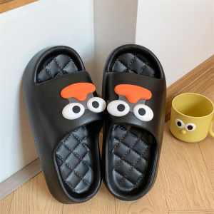 [Free Shipping] EVA Cartoon Milk Dragon Design Various Styles Of Indoor Bathroom Slippers For Women Summer Thick-Soled Slippers Suitable For Couples With A Soft Sole