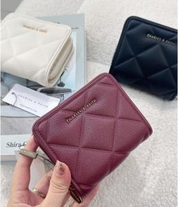 Ví nữ cầm tay nổi bật nhiều ngăn đựng thẻ dáng ví gấp nhỏ gọn bỏ túi