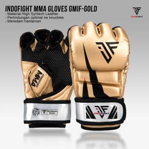 Sarung Tinju MMA Indofight Sarung Tangan MMA UFC Dewasa Sarung Tangan UFC Mma Gloves Sarung MMA Sarung Tinju Indofight