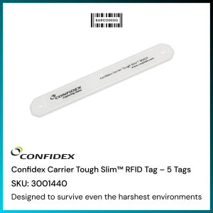Confidex Carrier Tough Slim™ RFID Tag - 5 Tags
