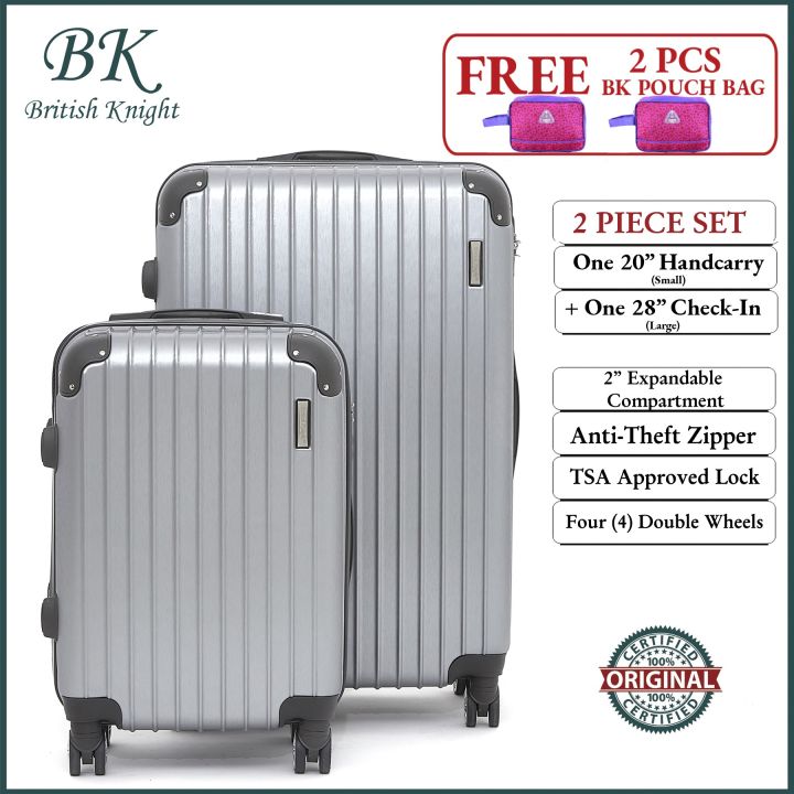 British Knight BHS918ZTE LSE SIlver 2Piece (Set) Large & Small