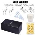【Dikirim dlm 24jam】BlueZoo Nose Wax Kit Wax Penghilang pencukur Bulu Hidung Untuk Pria/Wanita Trimmer alat cukur Nose Hair. 