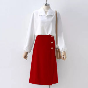 Chân váy công sở chữ A dáng xòe midi thanh lịch - Vannhshop CV0083