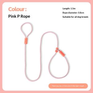 Dog Leash Dog Rope Training P Rope Large Medium and Small Dog P Chain Explosion-Proof Flush Walking Dog Rope