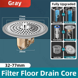 Bathroom Filter Floor Drain Core Sewer Drainage Accessories Deodorant And Insect Repellent Blue Gray Pink