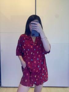 Set Baju Natal Blouse Korea Nyaman / Baju Set Korean Blouse Natalan