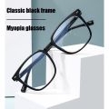 Myopia Glasses Graded 0°~500° High-definition Anti-blue Myopia Glass with Grade Eyeglass Frame for Women Men Nearsighted. 