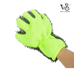 T2P Cleaning Gloves Micro Fiber Car Washing Gloves Car Washing Tools Motorcycle Multi-function
