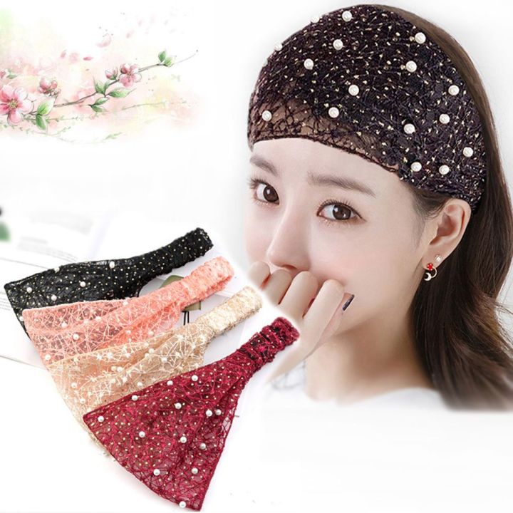 Louis Sweet Elastic Girls Lace Hollow Hair Accessories Korean Style