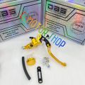MASTER REM DBS PREMIUM RADIAL KIRI KANAN NMAX OLD, NMAX NEW  PCX 150, PCX 160, ADV 150, XMAX, FORZA, VARIO 160 ABS MODEL MASTER REM RCB S1 14MM BAHAN FULL CNC HANDLE BISA LIPAT UKURAN 14MM, 17,5MM, 19MM DBS 105 PREMIUM. 