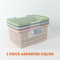 【SG STOCK】Minimalist Shopping Basket Portable Shopping Basket Carry Basket with Handle. 