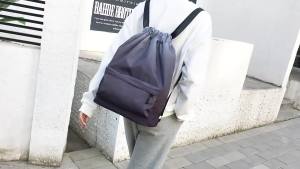 Gradient Color Drawstring Bag Oxford Cloth Drawstring Bag Large Capacity Backpack Outdoor Travel Basketball Bag Yoga Bag