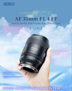 Sirui Aurora AF 35mm f/1.4 FF Lens SONY NIKON FUJIFILM & PANANSONIC/LEICA