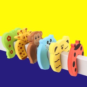 Miếng Chặn Cửa Chống Kẹp Tay Trẻ Em Bằng Mút Xốp An Toàn Cho Bé