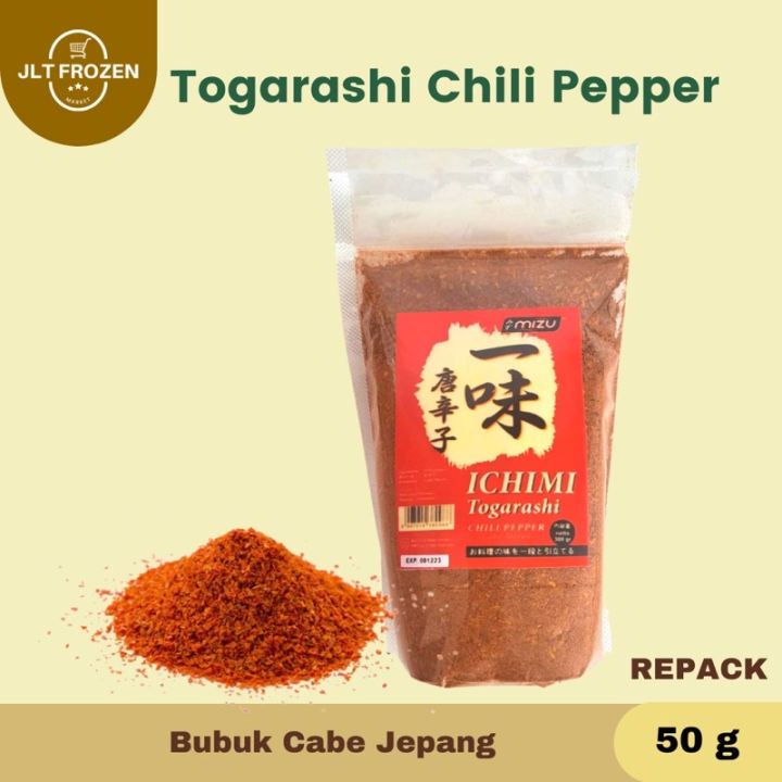 ICHIMI TOGARASHI CABE BUBUK JEPANG BUBUK CABE SUSHI TOGARASI