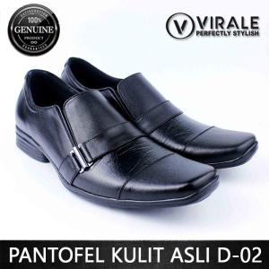 Sepatu Kerja Pria Pantofel Model Slip On Mamojosfore D02 CK