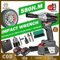 Impek Pembuka Baut Motor Impact Wrench Cordless High Torsi Brushless Impact Baterai 21V/Impact Full Set Murah/Bor Impact Pembuka Baut/Impek Pembuka Baut Mobil/Impek Murah Promo/Impack Murah Berkualitas Impact Wrench Multi Fungsi Mesin Bor Cordless. 
