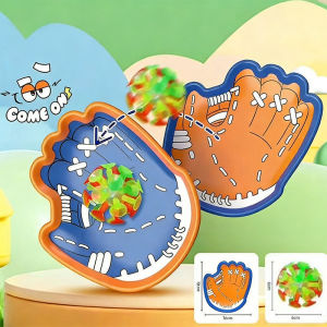 Fun Suction Cup Throw Luminous Cartoon Suction Cup Ball Set - Catching Outdoor Sports Toys for Kids