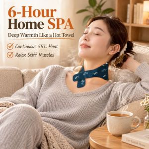 【Buy 3 Get 2 Free】Herbal Steam Neck Patch/4H Long Lasting Heating Pad/Soothes Stiff Neck & Tension COD