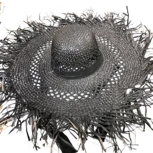 หมวกบังแดดชายหาดแบบสวมรอบหมวกกันแดดมีสไตล์สำหรับกิจกรรมกีฬากลางแจ้งและการพักผ่อนหมวกฟางถัก