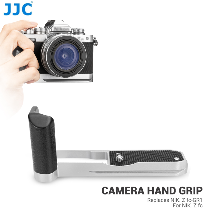JJC Metal Hand Grip Secure Handle for Nikon Z fc zfc Camera - Main Image
