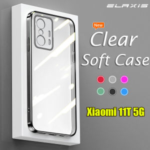 Silicone Mạ Ốp điện thoại mềm Xiaomi 11T 5G/11T Pro 5G Mới Ban Đầu vỏ điện thoại Rõ Ràng Ốp nhiều màu ngọt ngào Màu Sắc Ống Kính bọc hoàn toàn Ốp bảo vệ điện thoại El004