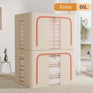 storage box kotak penyimpanan lembab storage box Bisa dilipat box pakaian serbaguna mainan box