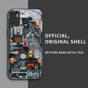 สำหรับ Xiaomi Redmi Note 10 5G (ไม่ใช่ 4G) เคสศัพท์ป้องกันการตก ดีไซน์บล็อกสุดเทรนดี้