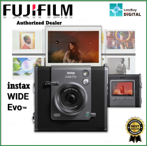 Fujifilm Instax WIDE Evo Hybrid Instant Camera (1 Year Malaysia Warranty) Birthday/Holiday Gift LotzBuy
